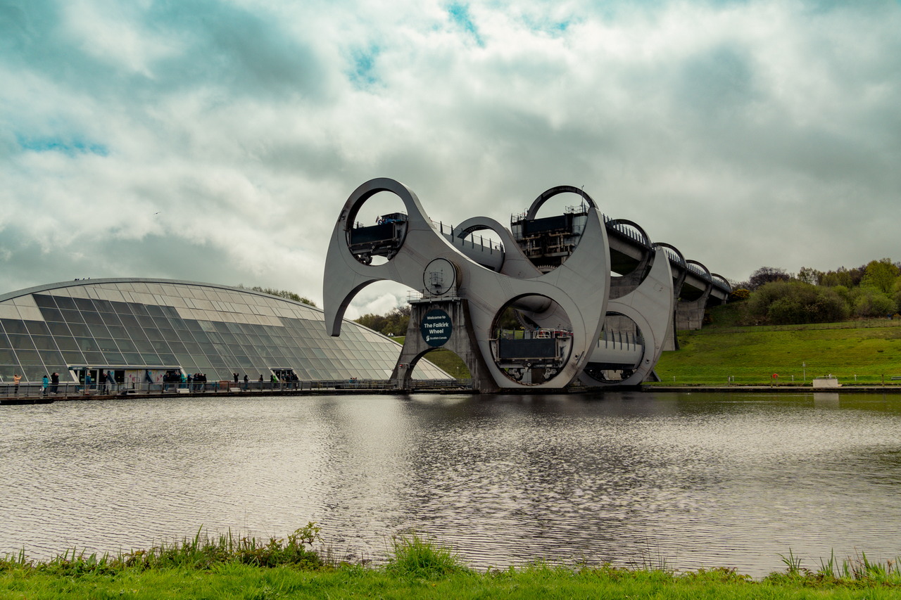 Skócia látnivalók Falkirk kerék