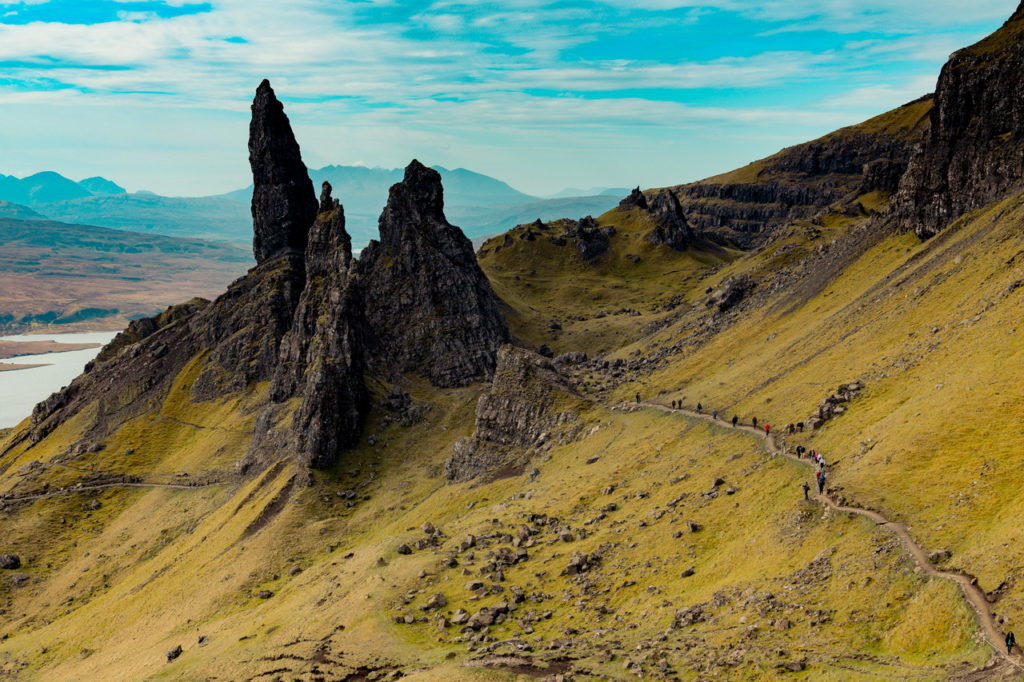 Skye sziget Skócia látnivalók