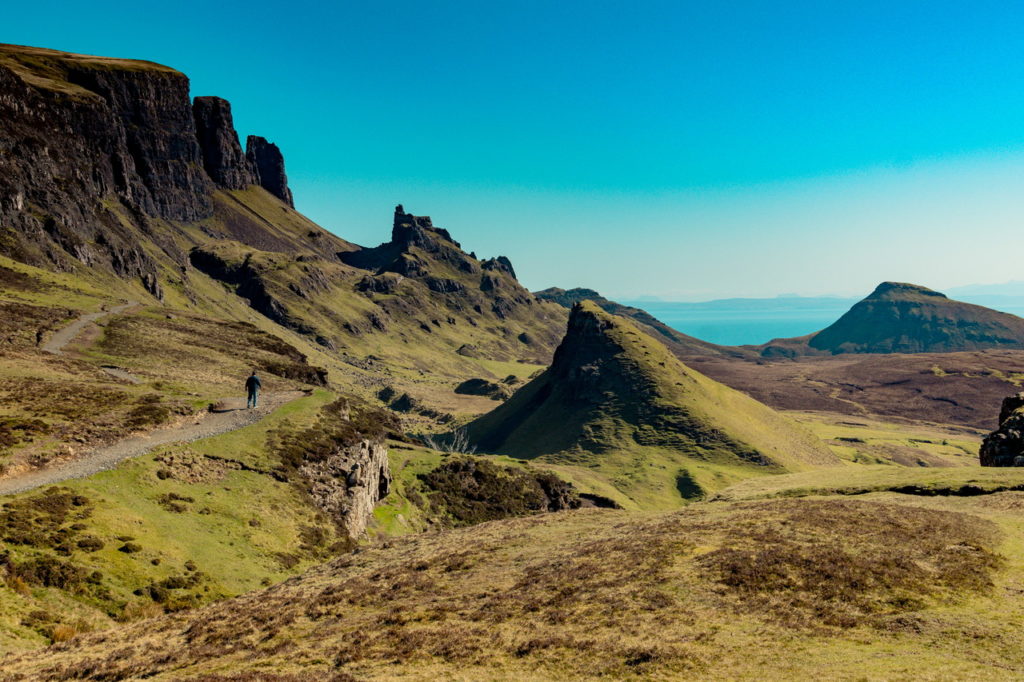 Skye Quiraing Skócia