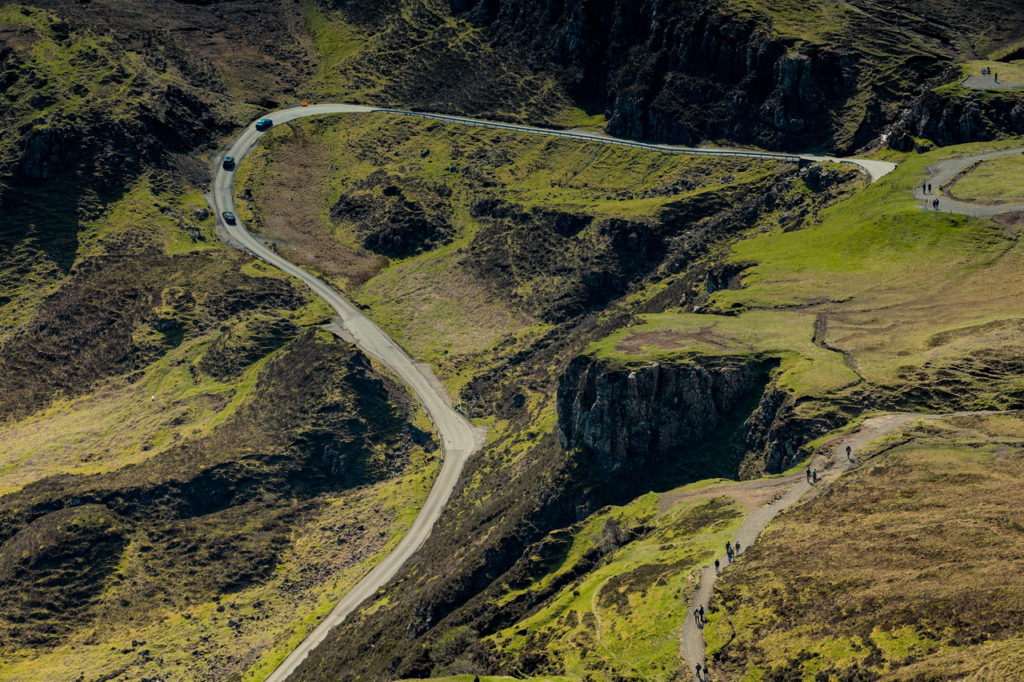 Skye Quiraing Skócia
