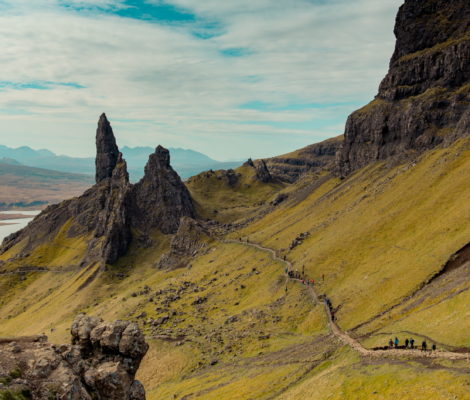 Skye sziget látnivalók - Old man of Storr