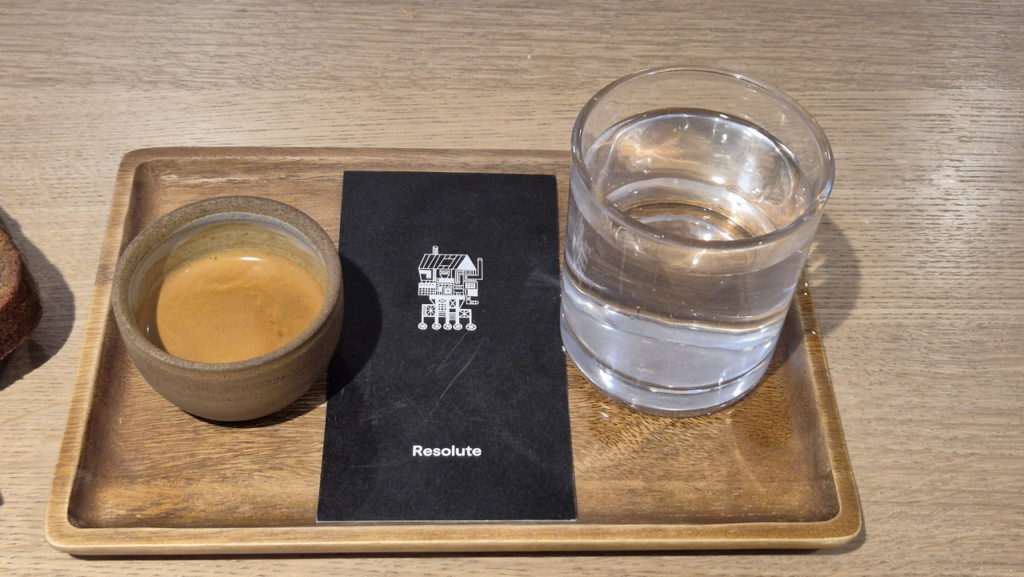 Edinburgh specialty coffee - Resolute