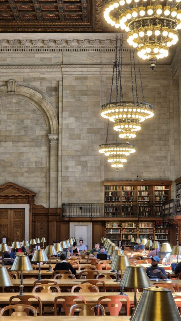 New York Public Library - könyvtár