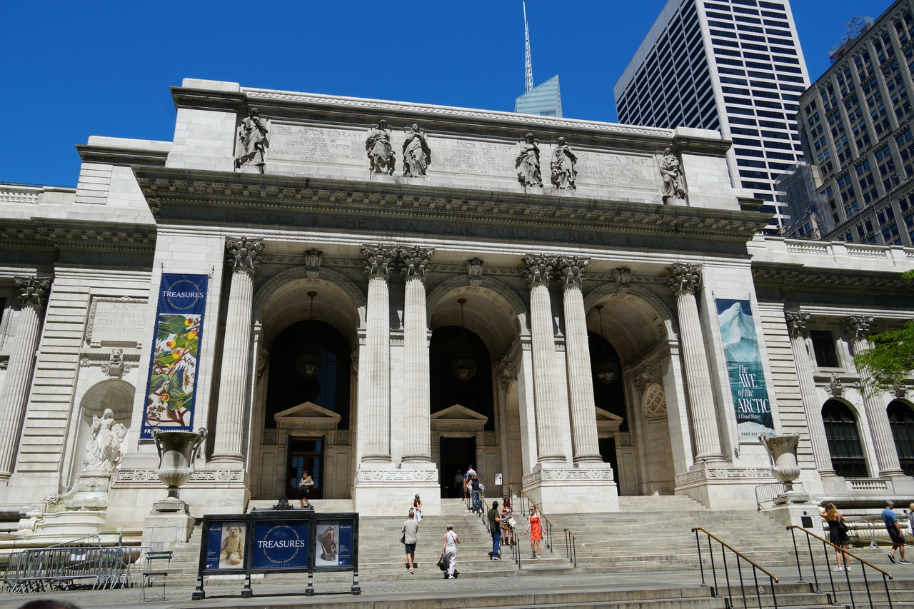 New York Public Library - könyvtár