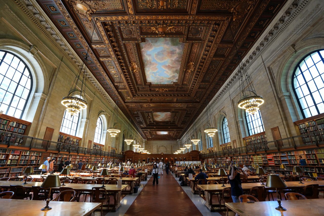 New York Public Library - könyvtár