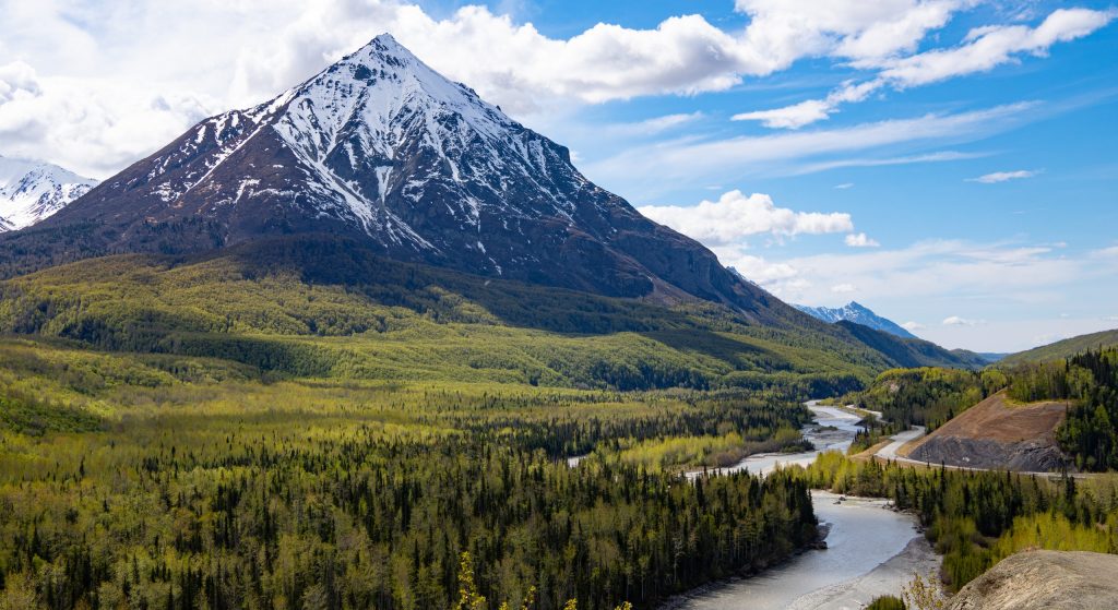 Matanuska gleccser, Alaszka